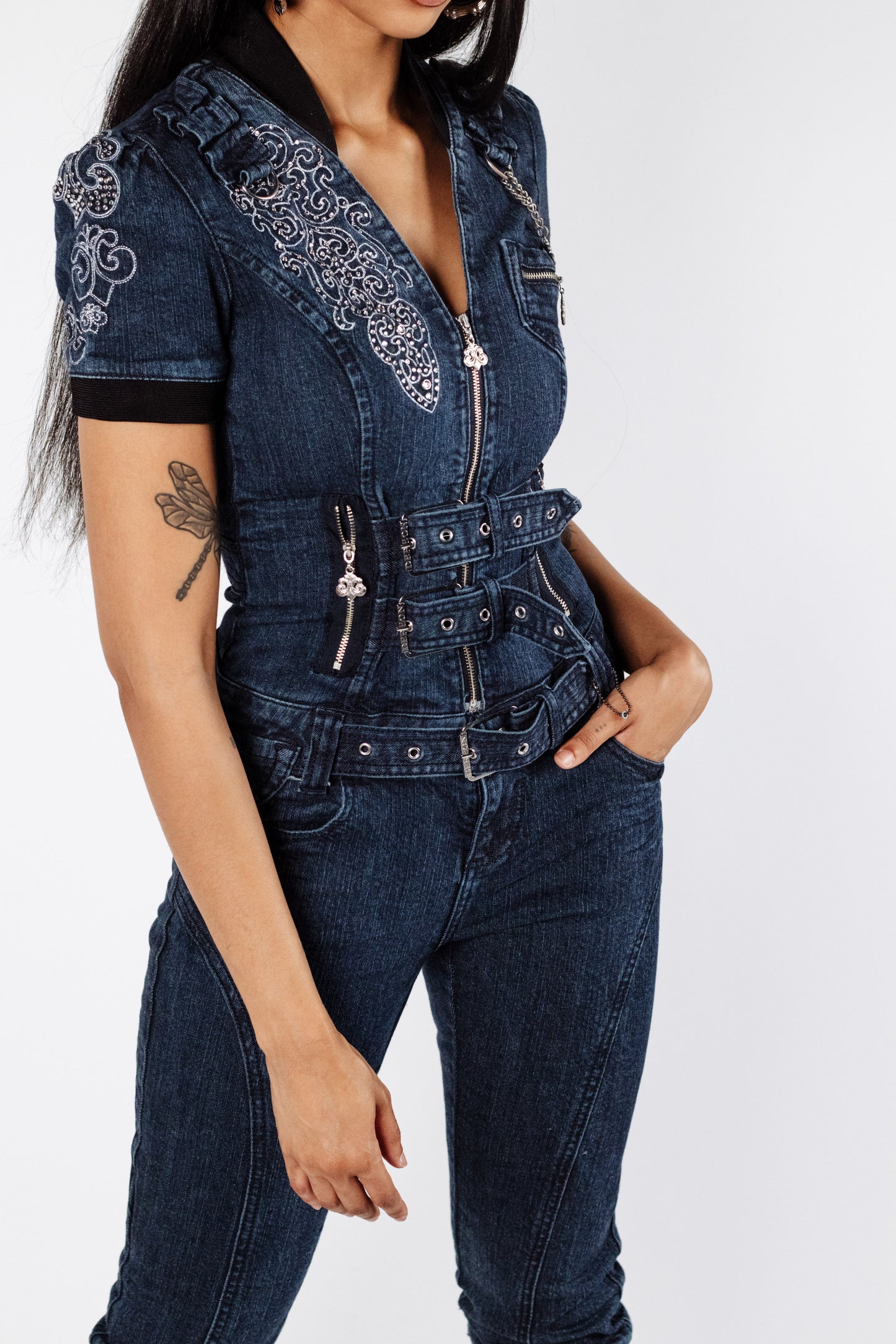 Denim Dereon Jumpsuit