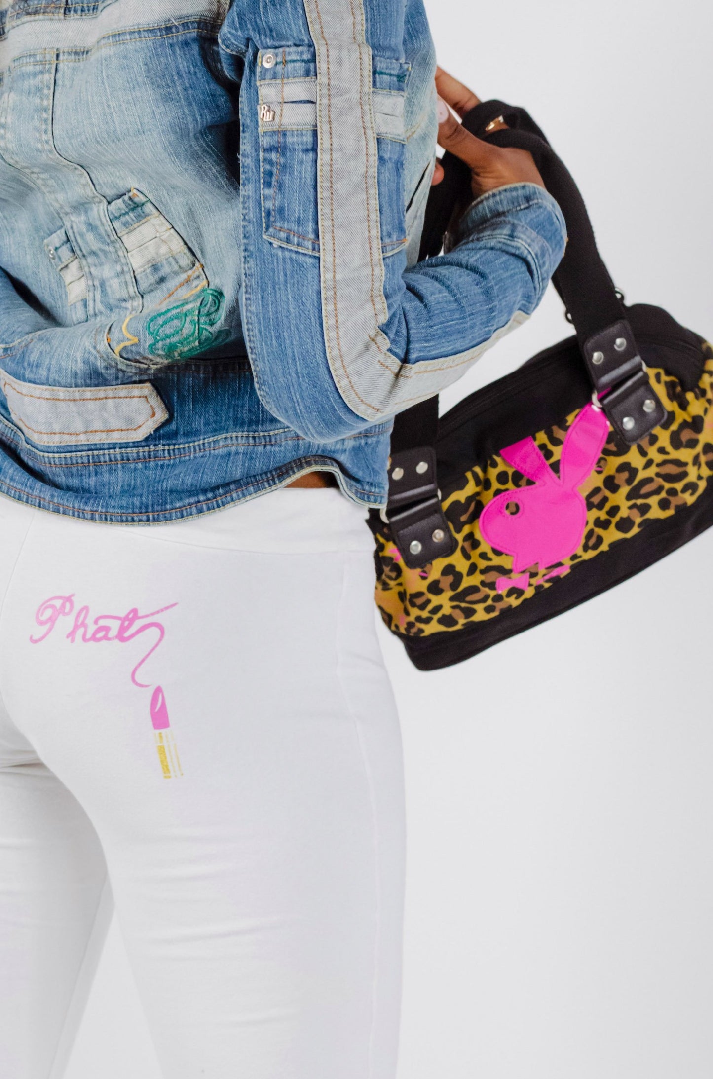 Playboy Animal Print Canvas Mini Bag