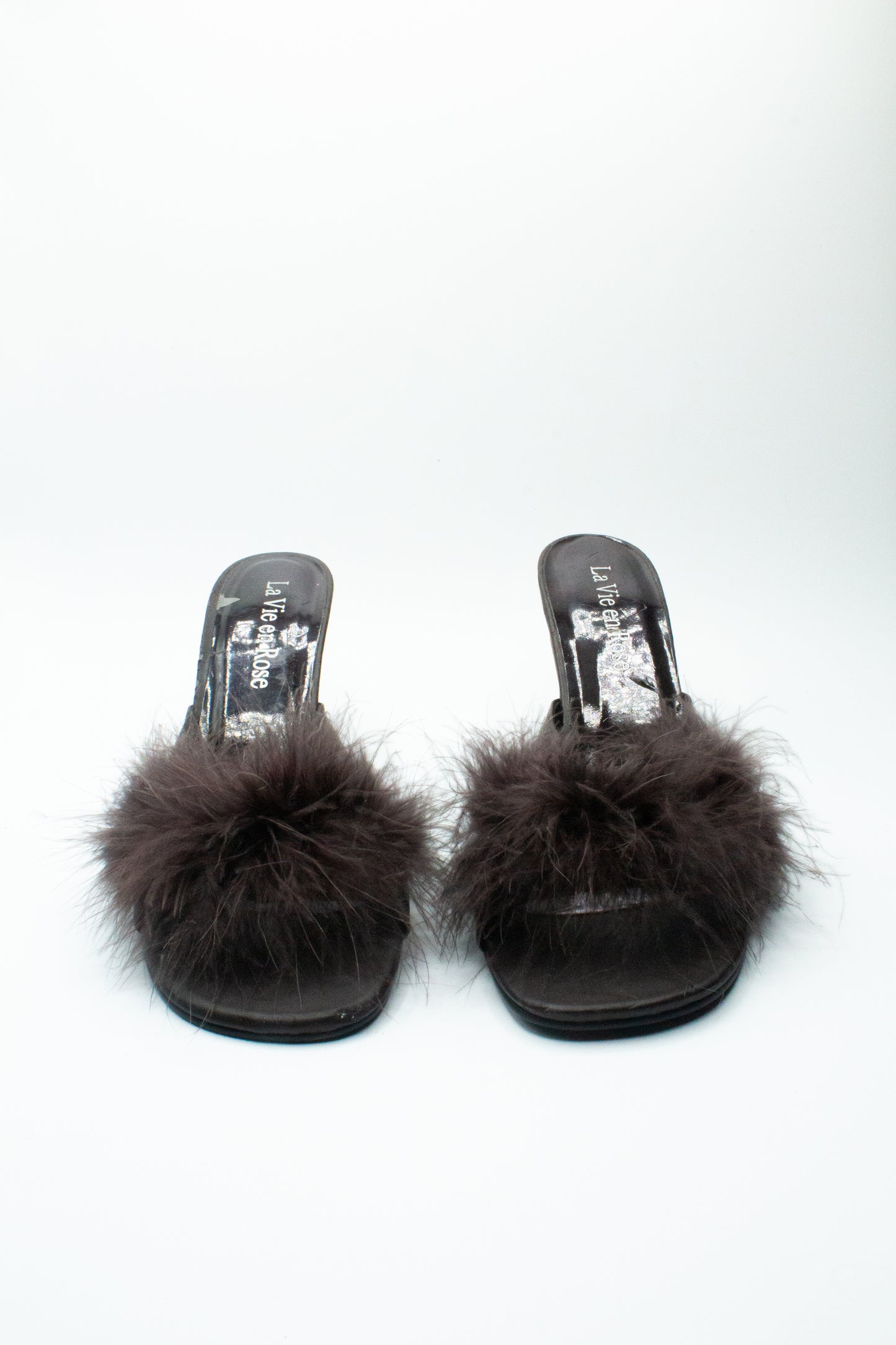 La Vie en Rose Fluffy Pumps